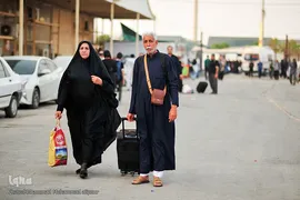 بازگشت زوار اربعین از مرز شلمچه
