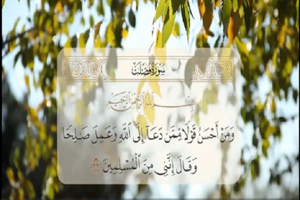 د علی قاسم آبادي په غږ سره د فصلت سورې د ۳۳آیت په زړه پورې تلاؤت(فیلم)