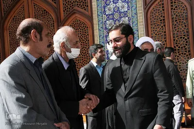 مراسم بزرگداشت مرحوم دعایی و جانباختگان حادثه قطار مشهد به یزد در مسجد حظیره یزد‎‎