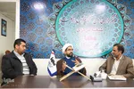 بازدید مسئول دفتر نمايندگی مقام معظم رهبری در دانشگاه اراک از خبرگزاری ایکنا