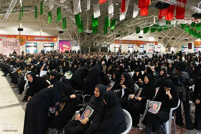 مراسم چهلم شهدای حوادث دی‌ماه در گلستان شهدای اصفهان