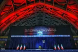 مراسم وداع و بدرقه آقای شهید ایران در مصلای امام(ره)