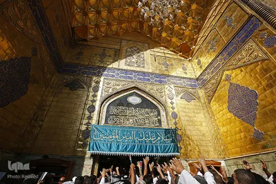 عید غدیر در حرم امام علی(ع)