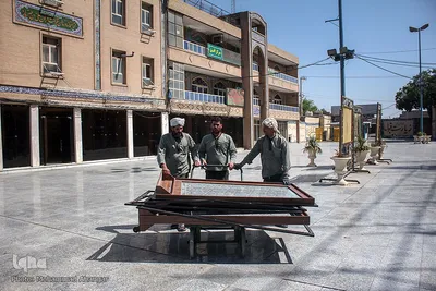 بازسازی آستان علی‌بن مهزیار اهوازی