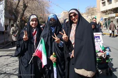 راهپیمایی یوم‌الله ۲۲ بهمن در شیراز