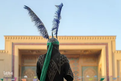 اجرای تعزیه شهادت حضرت احمدبن موسی شاهچراغ(ع)
