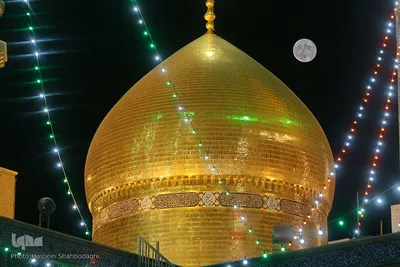شب میلاد امام هادی(ع) در حرم بانوی کرامت