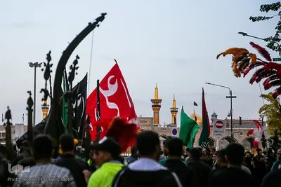 اجتماع دسته عزاداران علوی در مشهد
