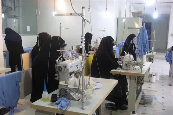 اولین کارگاه خیاطی ویژه زنان سرپرست خانوار در مریوان افتتاح شد