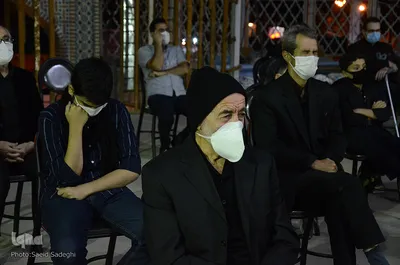 عزاداری شب هشتم ماه محرم در مسجد ولیعصر تبریز‎‎