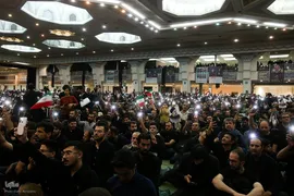 «مراسم وداع» مردم با رئیس جمهور در مصلی