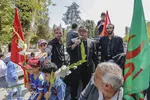 تشييع و خاكسپاري پيكر جانباز قهرمان بهمن گلبارنژاد