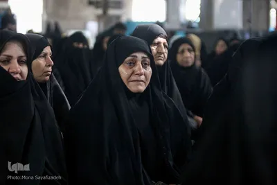 تجمع بانوان انقلابی در مصلی اهواز