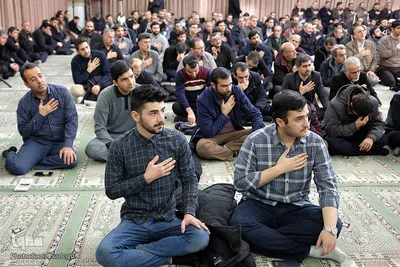 مراسم بزرگداشت شهید سپهبد قاسم سلیمانی و یاران مجاهدش در مسجد دانشگاه تبریز