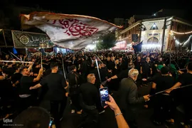 آئین مشعل گردانی عزاداران حسینی در دولت آباد تهران