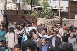 استقبال روستائیان شیراز از شهید گمنام