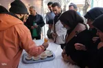 ایستگاه صلواتی گروه جهادی طلاب در سالروز ولادت‎
