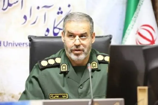 سعید بهشتی راد معاون هماهنگ کننده سپاه  حضرت نبی اکرم (ص) استان کرمانشاه