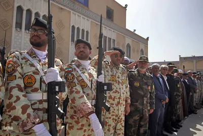 وداع و تشییع تکاور شهید محمد آزادی در حرم شاهچراغ(ع)