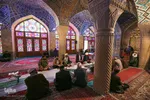 محفل انس با قرآن کریم در مسجد نصیرالملک‎‎