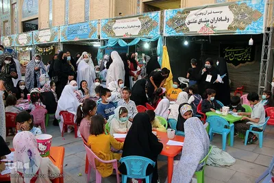 حال و هوای نمایشگاه قرآنی فارس در روز شهادت حضرت علی(ع)‎‎