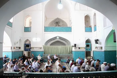 نماز عید غدیر در مسجد امیرچقماق در یزد‎‎
