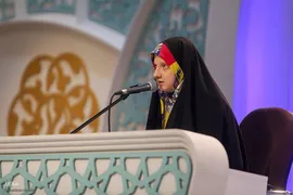 هفتمین شب مسابقات سراسری قرآن در بخش بانوان