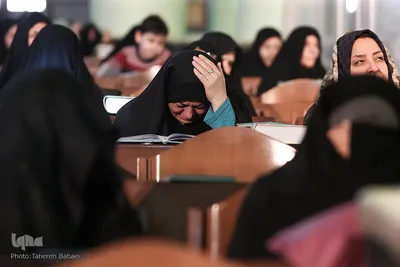مراسم عزاداری شهادت حضرت زهرا(س) در حرم عبدالعظیم حسنی(ع)