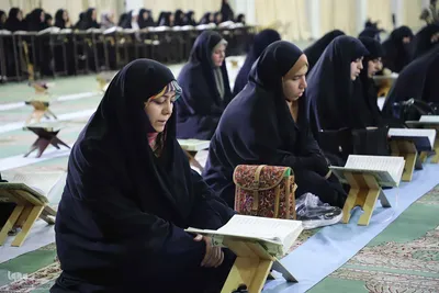 ترتیل خوانی قرآن کریم در مصلای امام خمینی (ره) تبریز