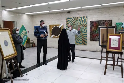 آیین افتتاح نگاره های حرا در شیراز‎‎