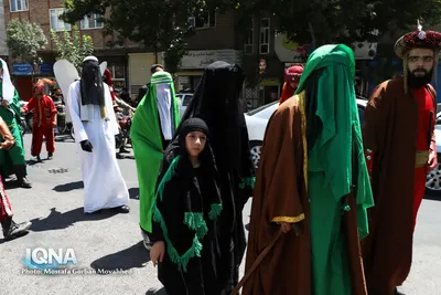 آیین سنتی شبیه‌خوانی اربعین حسینی در اهر