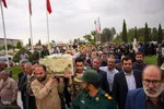 استقبال از پیکر شهید سیدعلاءالدین اسدپور‎