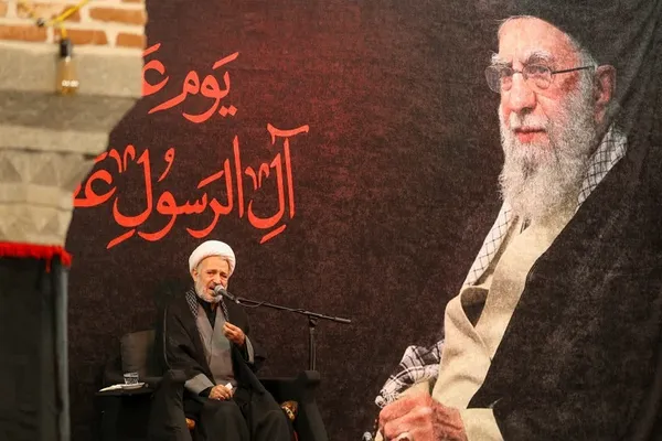 مراسم سوگواری شهادت قائد امت در مسجد صاحب الامر تبریز