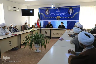 دیدار حجت‌الاسلام عبادی با جامعه روحانیت مبارز خراسان‌جنوبی