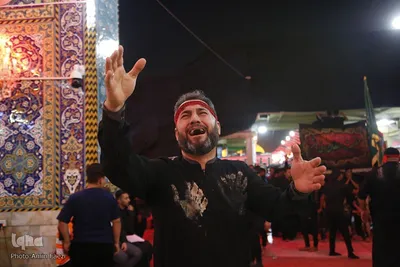 عزاداری شب اربعین در کربلا
