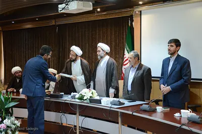 تجلیل از مرتلین جزء خوانی قرآن کریم دانشگاه آزاد اسلامی تبریز