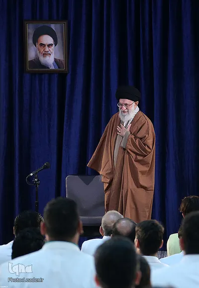 دیدار مدال‌آوران کاروان ورزشی ایران در بازی‌های پاراآسیایی اندونزی با رهبر انقلاب