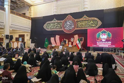 محفل انس با قرآن کریم «بشری» در حرم حضرت شاهچراغ(ع)