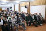 آیت‌الله محمدباقر محمدی لائینی در دیدار اعضای ستاد بزرگداشت هفته دفاع مقدس و جمعی از پیشکسوتان جهاد و مقاومت