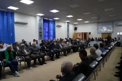 مراسم میثاق جمعی از مردم جنوب شهر خرم‌آباد با امام شهید