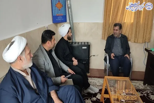دیدار نماینده مردم ساری و میاندورود با رئیس و کارکنان اداره تبلیغات اسلامی شهرستان میاندورود