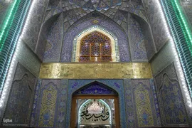 حرم امیرالمومنین علی(ع) در شب ولادت آن حضرت