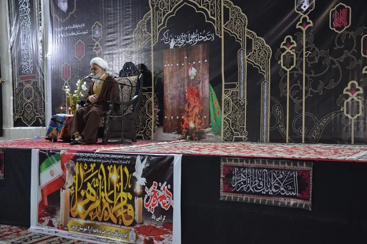برگزاری مجلس عزای فاطمی در اوقاف کرمان