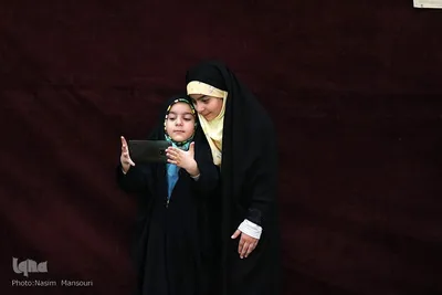 جشن روز دختر با حضور خدام حرم مطهر رضوی در مسجد جوادالائمه اهواز