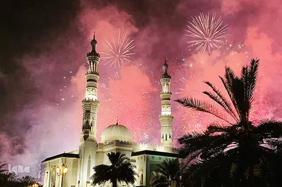 مسجدی در امیرنشین شارجه امارات متحده عربی