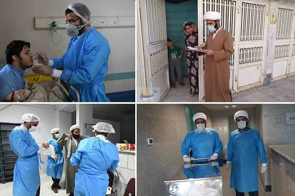 فعالیت بیش از ۲۰ هزار طلبه جهادی در میدان مقابله با کرونا