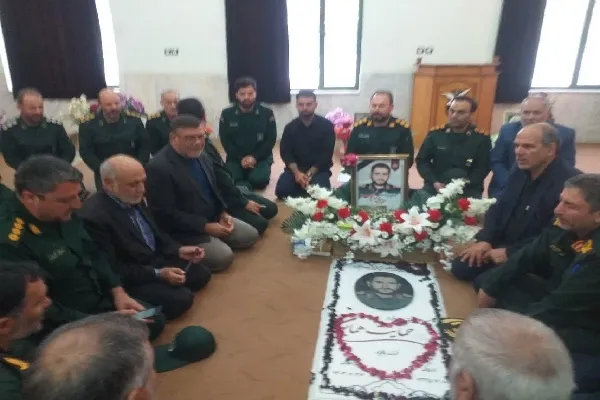 اولین سالگرد شهادت سردار پاسدار حمایت همایون +عکس