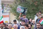 راهپیمایی ضد صهیونیستی در حمایت از مردم مظلوم فلسطین در ملایر