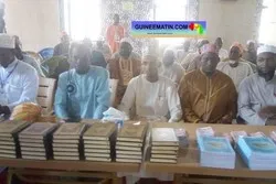 Fin d'un concours coranique en Guinée