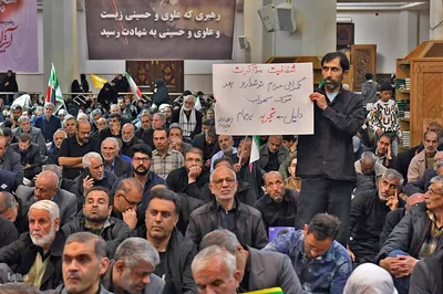 مراسم چهلمین روز شهادت قائد شهید امت در حرم شاهچراغ(ع)